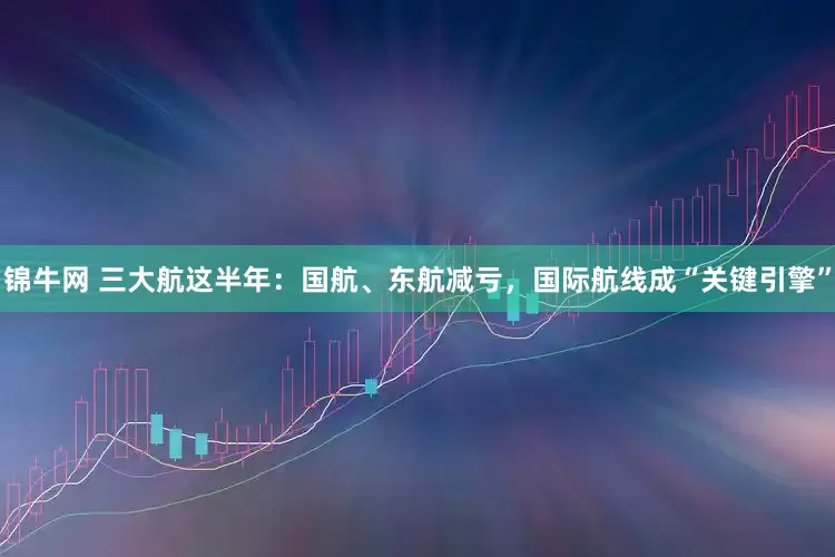 锦牛网 三大航这半年：国航、东航减亏，国际航线成“关键引擎”